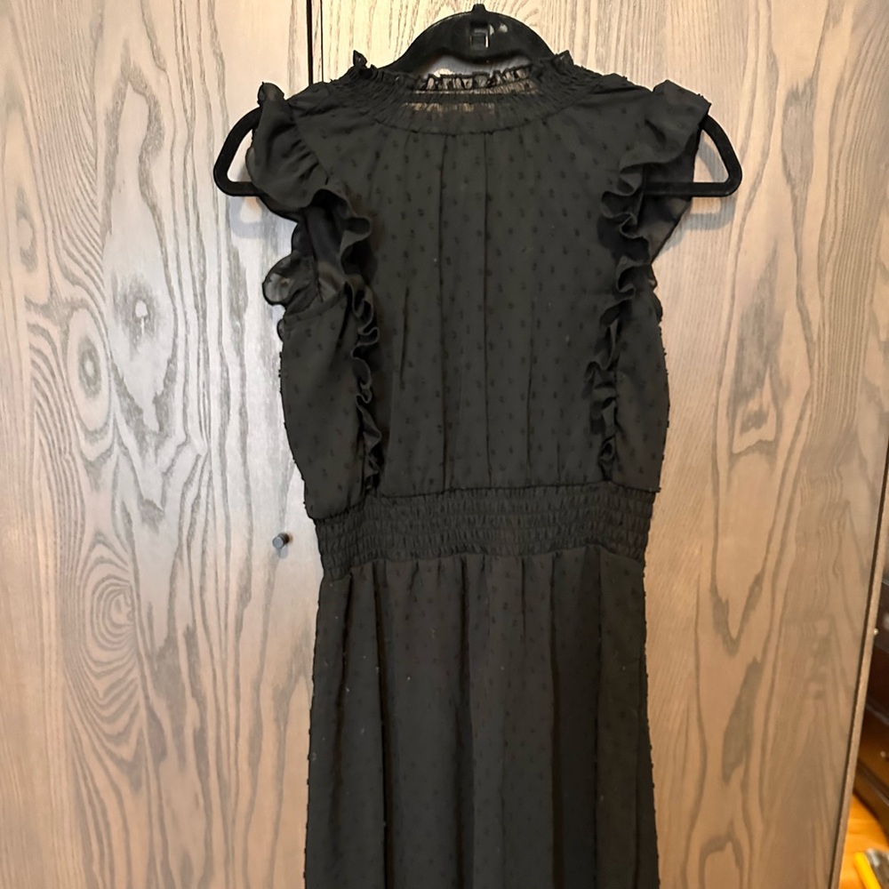 Ava and Yelly Girls Black Dress Size 14